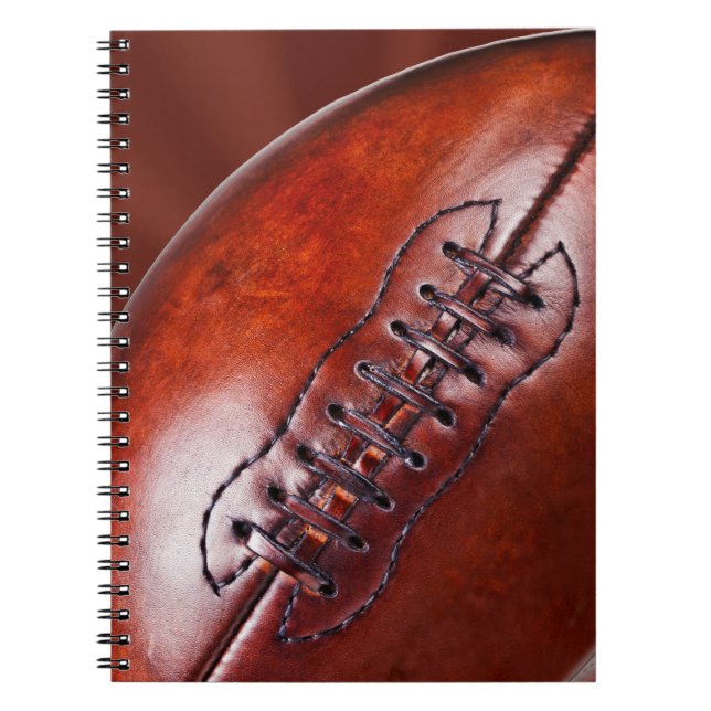 Vintage FOOTBALL Notebook for Guys (Front)