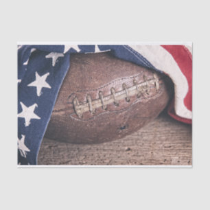 Vintage Football Tissue Paper