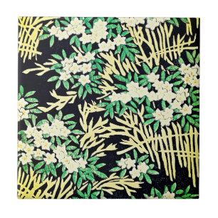 Vintage Forest Calm - Ceramic Art Tile