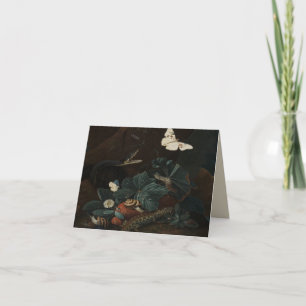 Vintage Forest Floor Still Life Note Card