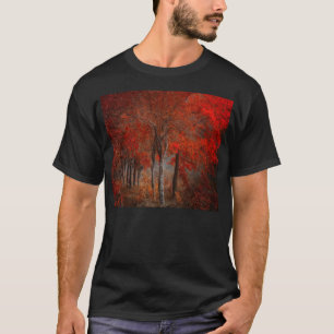 Vintage Forest Scene T-Shirt