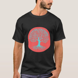 Vintage Forest Tree Design Tee
