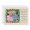 Vintage Formal Floral Photo Invitation