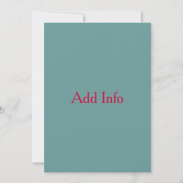 Vintage Formal Save Date Save The Date (Front)