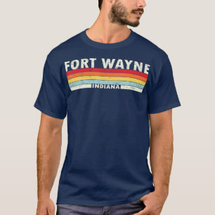 Vintage Fort Wayne Indiana 80s 90s Distressed Suns T-Shirt
