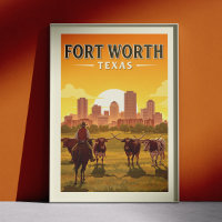 Vintage Fort Worth Texas
