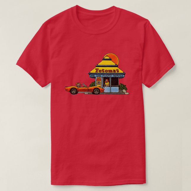 Vintage Fotomat Drive Thru T-Shirt (Design Front)
