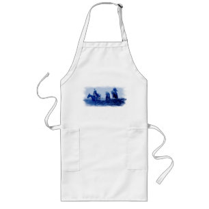Vintage Fox Hunt Apron