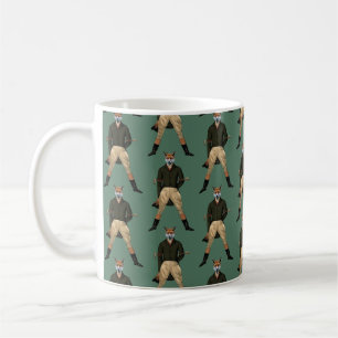 Vintage fox Hunting Coffee Mug