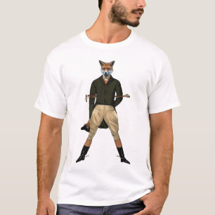 vintage fox hunting tshirt