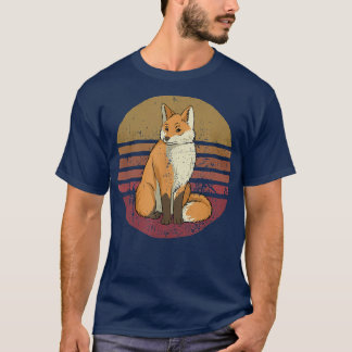 Vintage Fox Retro Style Fox Lover T-Shirt