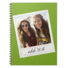 Vintage Frame Custom Photo Lime Green