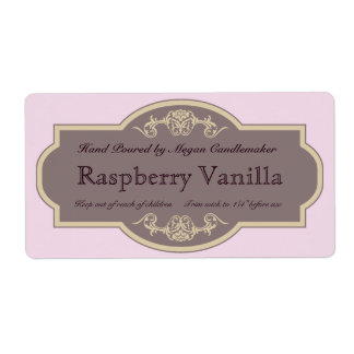 Vintage Frame with Floral Accents in Red Grey