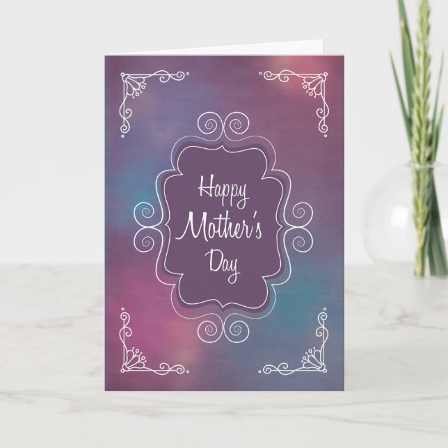 Vintage Frame with Happy Mother’s Day Card (Front)