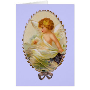 Vintage Framed Cherub