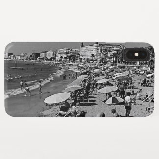 Vintage France Cannes the beach iPhone XS Max Case