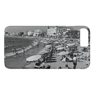 Vintage France Cannes the beach iPhone 8 Plus/7 Plus Case