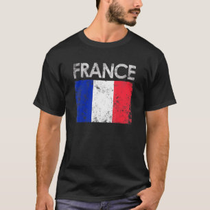 Vintage France French Flag Pride T-Shirt