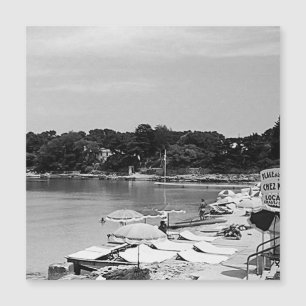 Vintage France Nice Antibes The Garoupe beach