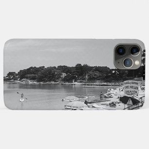 Vintage France Nice Antibes The Garoupe beach iPhone 11 Pro Max Case