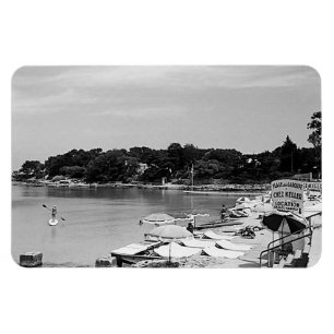Vintage France Nice Antibes The Garoupe beach Magnet