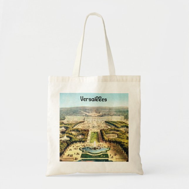 Vintage France, Palais de Versailles Tote Bag (Front)