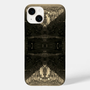 Vintage France Paris champs elysees avenue Case-Mate iPhone 14 Case