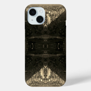 Vintage France Paris champs elysees avenue iPhone 15 Case