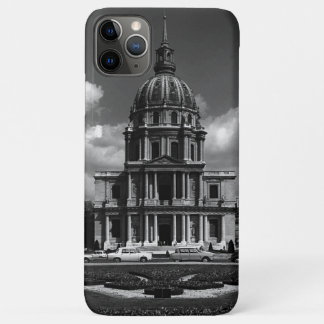 Vintage France Paris Church Saint Louis Invalides iPhone 11 Pro Max Case