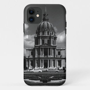 Vintage France Paris Church Saint Louis Invalides iPhone 11 Case