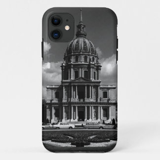Vintage France Paris Church Saint Louis Invalides iPhone 11 Case