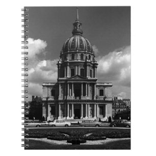 Vintage France Paris Church Saint Louis Invalides Notebook