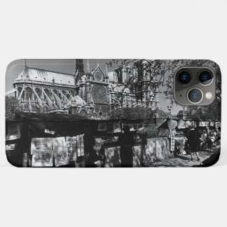 Vintage France Paris Dame Cathedral booksellers iPhone 11 Pro Max Case