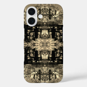 Vintage France Paris Dame Cathedral booksellers iPhone 16 Case