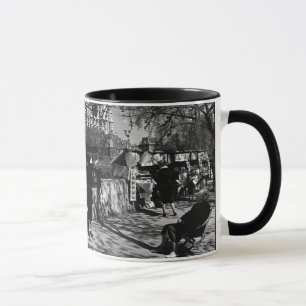 Vintage France Paris Dame Cathedral booksellers Mug