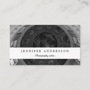 Vintage France Paris dome fresco Charles la fosse Business Card