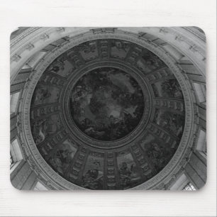 Vintage France Paris dome fresco Charles la fosse Mouse Mat