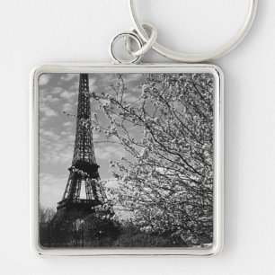 Vintage France Paris Eiffel tower Key Ring