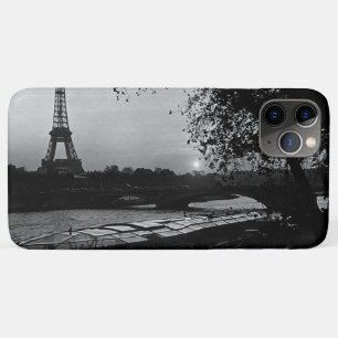 Vintage France Paris Eiffel tower sunset iPhone 11 Pro Max Case