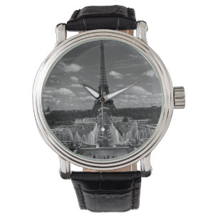 Vintage France Paris Fontains Tower Eiffel Watch