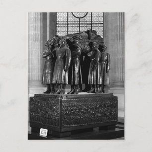 Vintage France Paris Invalides marshal foch tomb Postcard