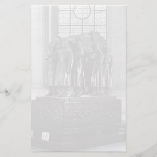 Vintage France Paris Invalides marshal foch tomb Stationery