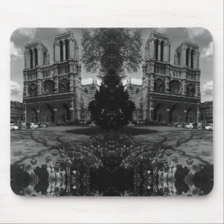 Vintage France Paris Notre Dame Cathedral Mouse Pa Mat