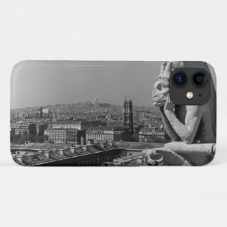 Vintage France Paris Notre Dame Cathedral thinker iPhone 11 Case