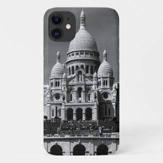 Vintage France Paris Sacre Coeur Basilica iPhone 11 Case