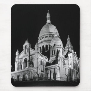 Vintage France Paris Sacre Coeur Basilica Mouse Mat