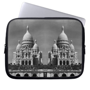 Vintage France Paris Sacre Coeur Basilica Mouse Pa Laptop Sleeve