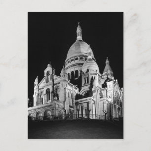 Vintage France Paris Sacre Coeur Basilica Postcard