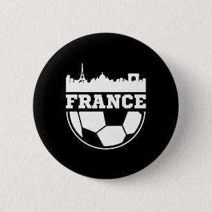 Vintage France Soccer Shirt Gift For Players - Foo 6 Cm Round Badge