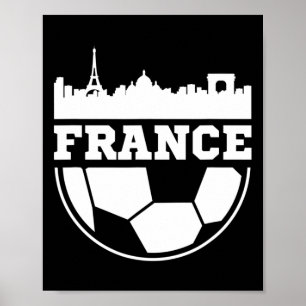 Vintage France Soccer Shirt Gift For Players - Foo Poster